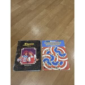 Thomas Playmate Color Glo Playing Vintage Organ 1979 Harmonizer Songbook 2 Books